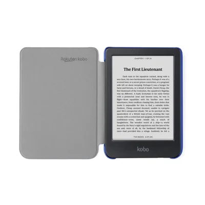 Kobo Basic SleepCover per Clara Colour e Clara BW, blu cobalto, aperta