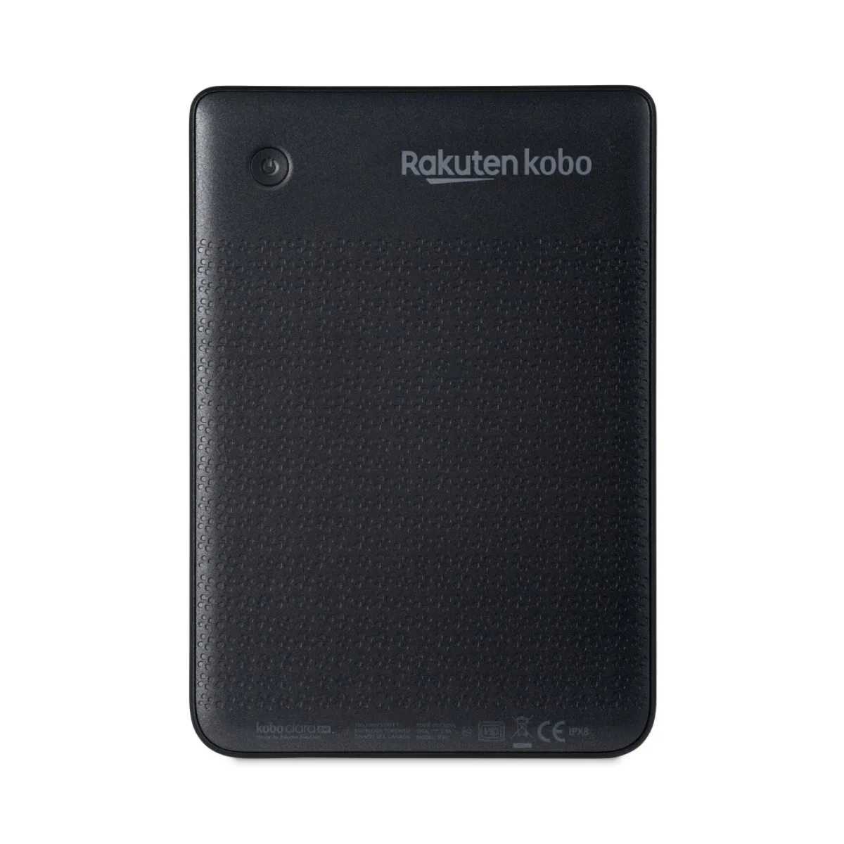 Kobo Clara BW eReader 6 pollici 16 GB E Ink Carta 1300 impermeabile, nero, retro